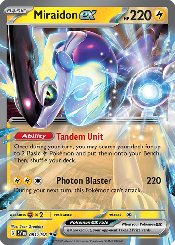 Miraidon ex 81, Scarlet & Violet
