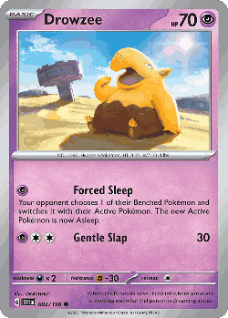 Drowzee 82, Scarlet & Violet