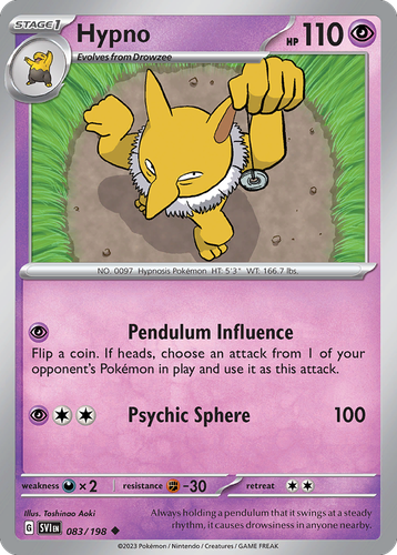 Hypno 83, Scarlet & Violet
