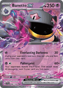 Banette ex 88, Scarlet & Violet