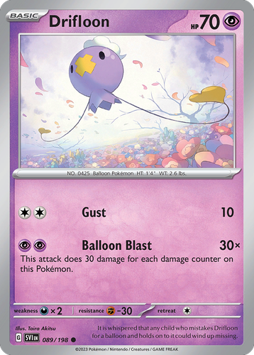 Drifloon 89, Scarlet & Violet