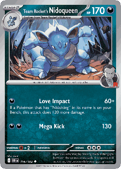 Team Rocket's Nidoqueen 116, Destined Rivals