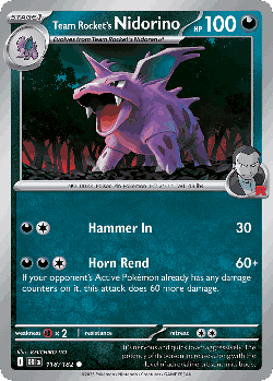 Team Rocket's Nidorino 118, Destined Rivals