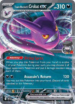 Team Rocket's Crobat ex 122, Destined Rivals