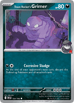 Team Rocket's Grimer 123, Destined Rivals