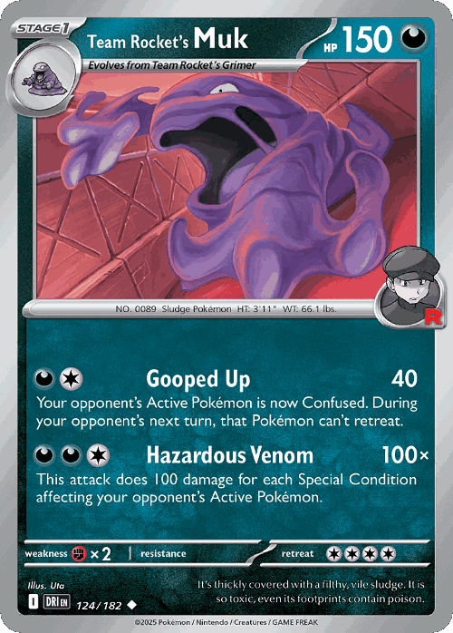 Team Rocket's Muk 124, Destined Rivals