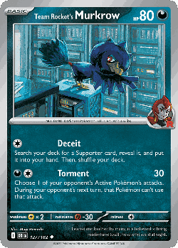 Team Rocket's Murkrow 127, Destined Rivals