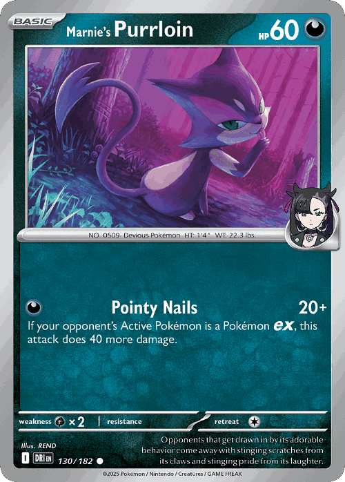 Marnie's Purrloin 130, Destined Rivals
