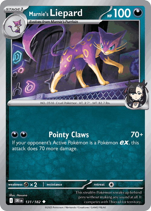 Marnie's Liepard 131, Destined Rivals