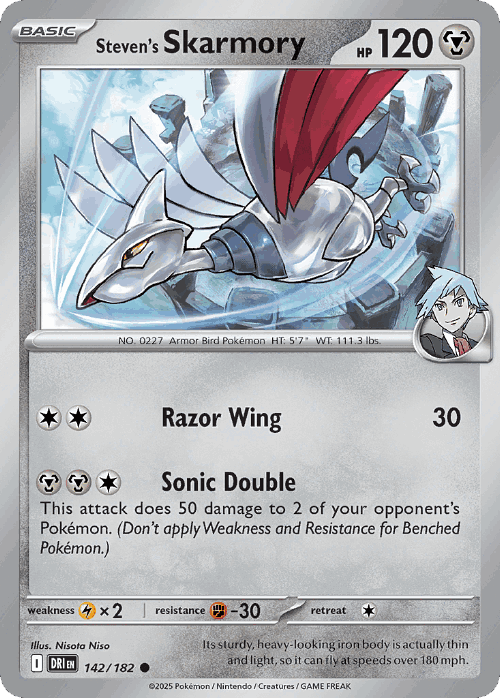 Steven's Skarmory 142, Destined Rivals