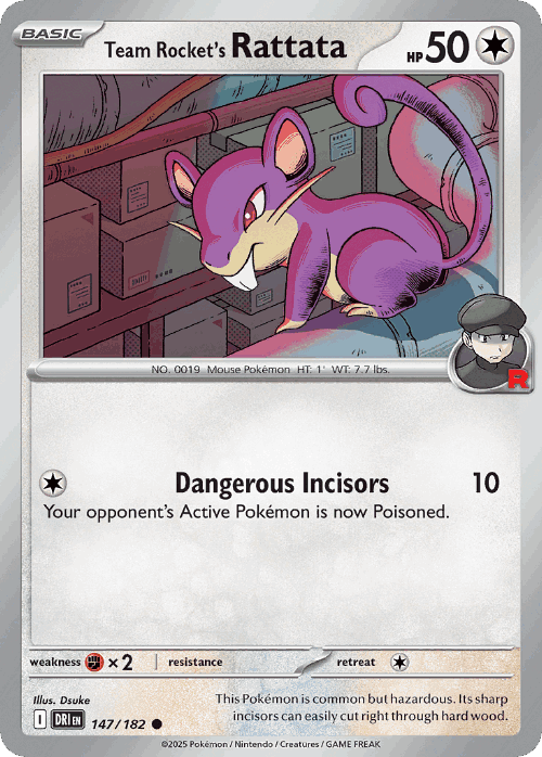 Team Rocket's Rattata 147, Destined Rivals
