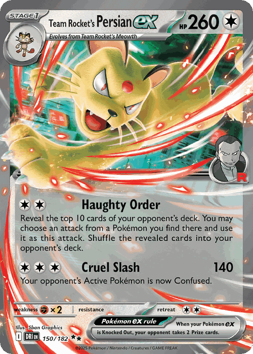 Team Rocket's Persian ex 150, Destined Rivals