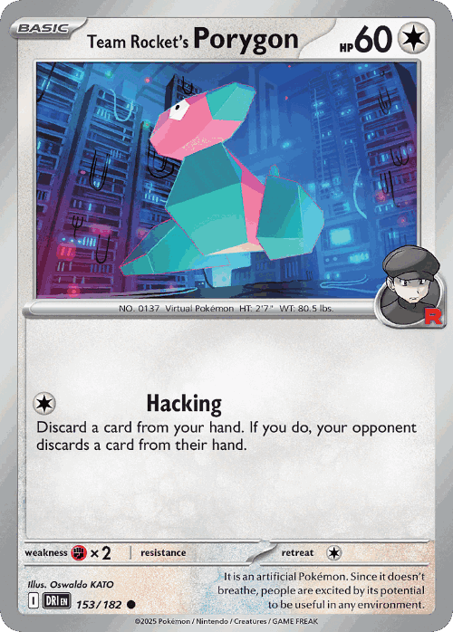 Team Rocket's Porygon 153, Destined Rivals