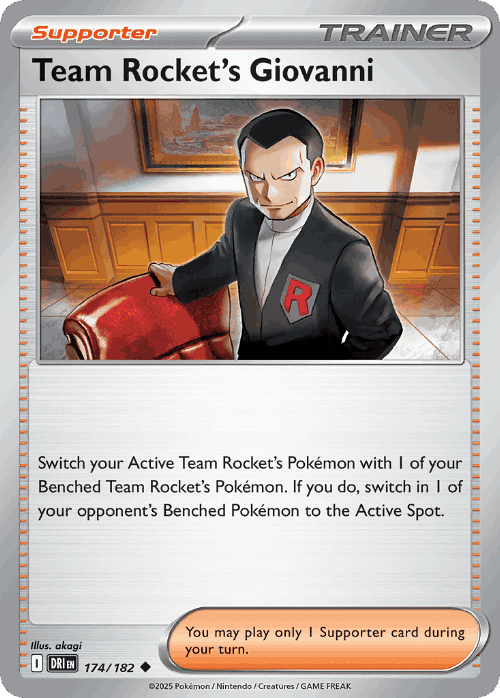 Team Rocket's Giovanni 174, Destined Rivals