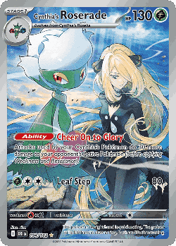 Cynthia's Roserade 184, Destined Rivals