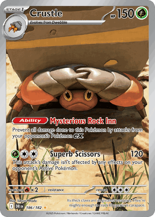 Crustle 186, Destined Rivals