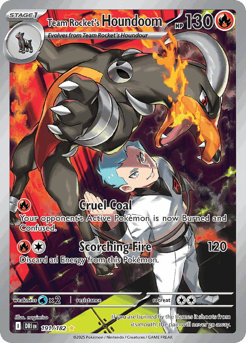 Team Rocket's Houndoom 191, Destined Rivals