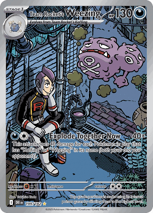 Team Rocket's Weezing 199, Destined Rivals
