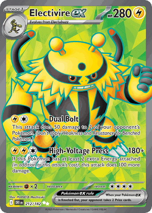 Electivire ex 212, Destined Rivals
