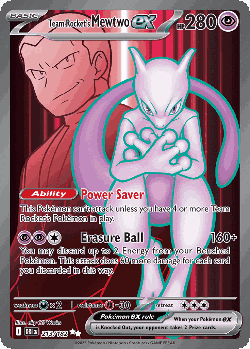 Team Rocket's Mewtwo ex 213, Destined Rivals