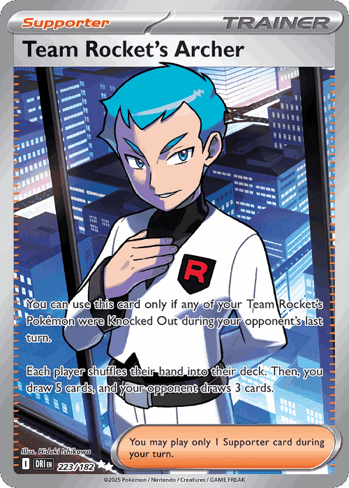 Team Rocket's Archer 223, Destined Rivals