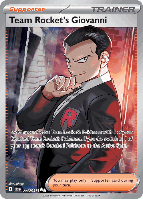 Team Rocket's Giovanni 225, Destined Rivals