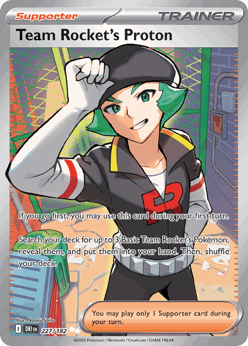 Team Rocket's Proton 227, Destined Rivals