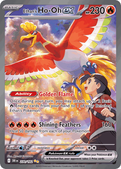 Ethan's Ho-Oh ex 230, Destined Rivals