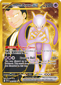 Team Rocket's Mewtwo ex 240, Destined Rivals