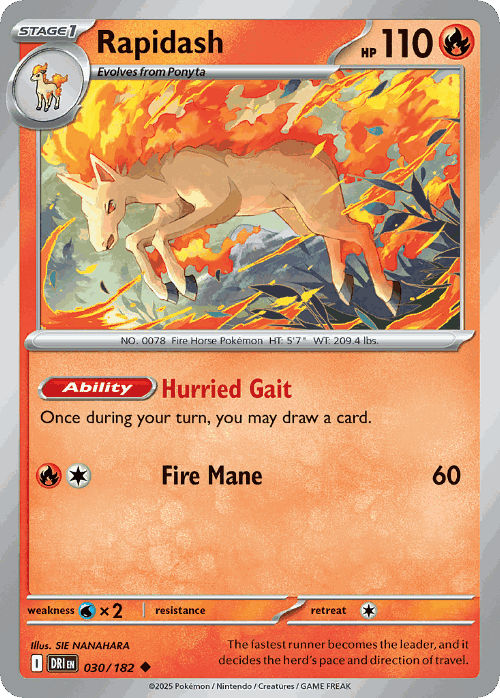 Rapidash 30, Destined Rivals