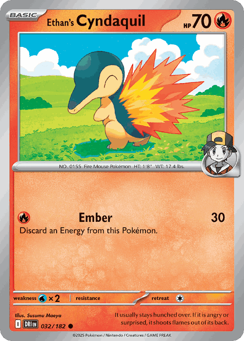 Ethan's Cyndaquil 32, Destined Rivals