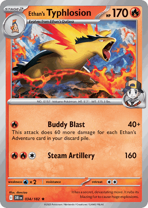 Ethan's Typhlosion 34, Destined Rivals