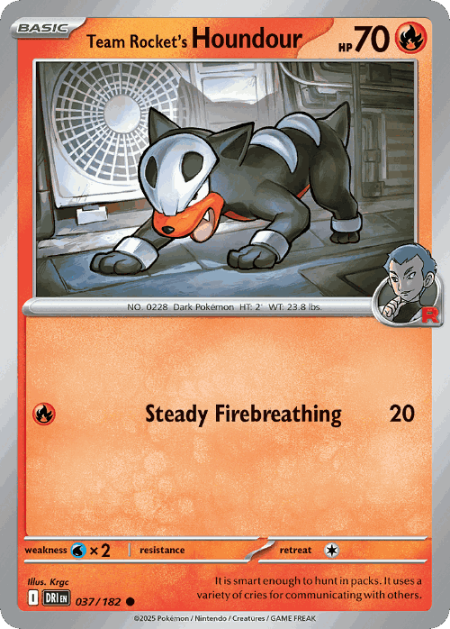 Team Rocket's Houndour 37, Destined Rivals