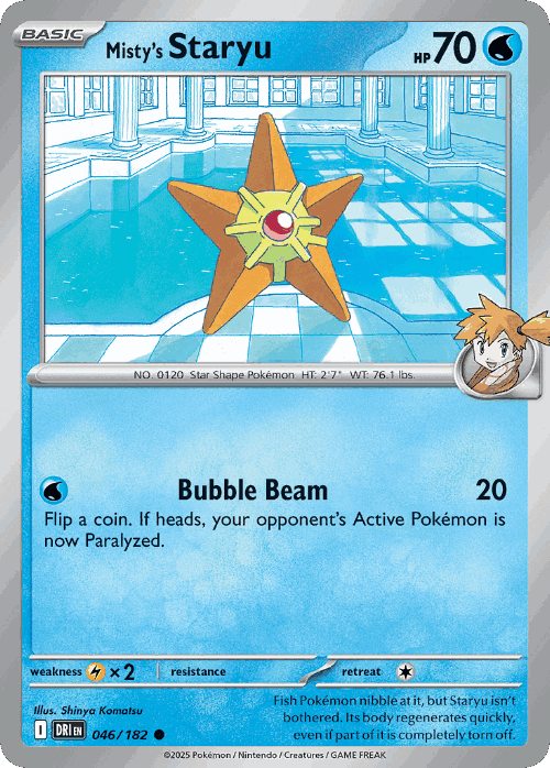 Misty's Staryu 46, Destined Rivals