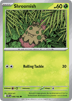 Shroomish Pokémon TCG card art