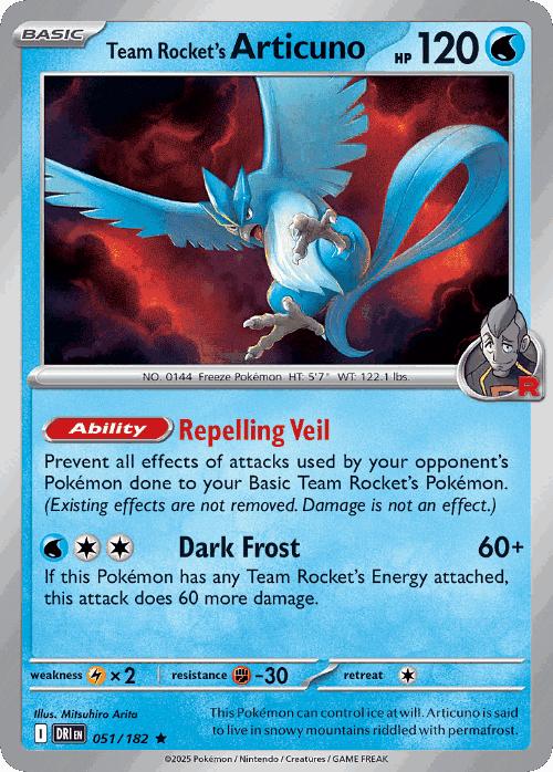 Team Rocket's Articuno 51, Destined Rivals