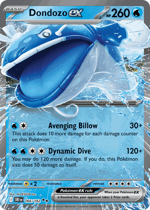 Dondozo ex 66, Destined Rivals