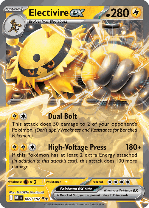 Electivire ex 69, Destined Rivals