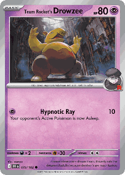Team Rocket's Drowzee 79, Destined Rivals