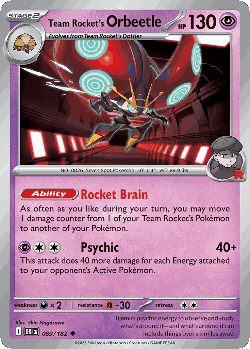 Team Rocket's Orbeetle 89, Destined Rivals