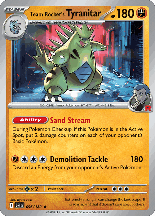Team Rocket's Tyranitar 96, Destined Rivals