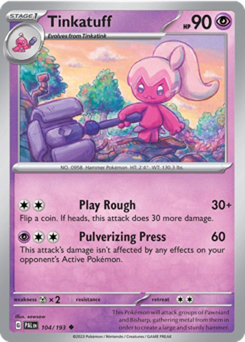 Tinkatuff 104, Paldea Evolved