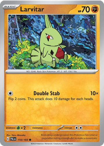 Larvitar 110, Paldea Evolved