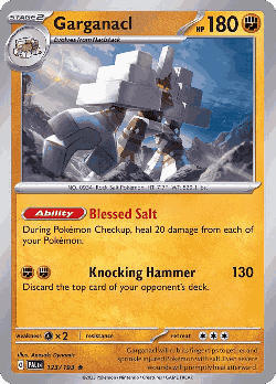 Garganacl 123, Paldea Evolved