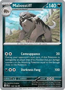 Mabosstiff 143, Paldea Evolved