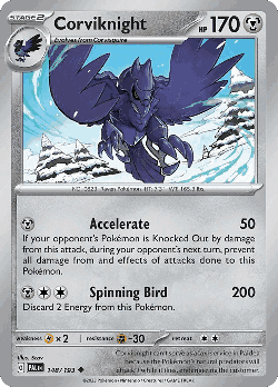 Corviknight 148, Paldea Evolved