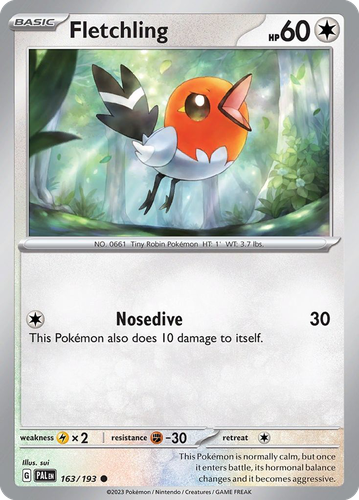 Fletchling 163, Paldea Evolved