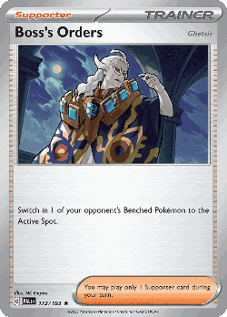 Boss's Orders (Ghetsis) Pokémon TCG card art
