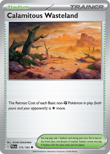 Calamitous Wasteland 175, Paldea Evolved