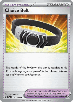 Choice Belt 176, Paldea Evolved
